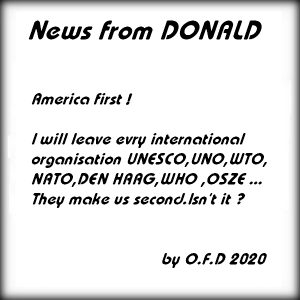 News from Donald : America and the world